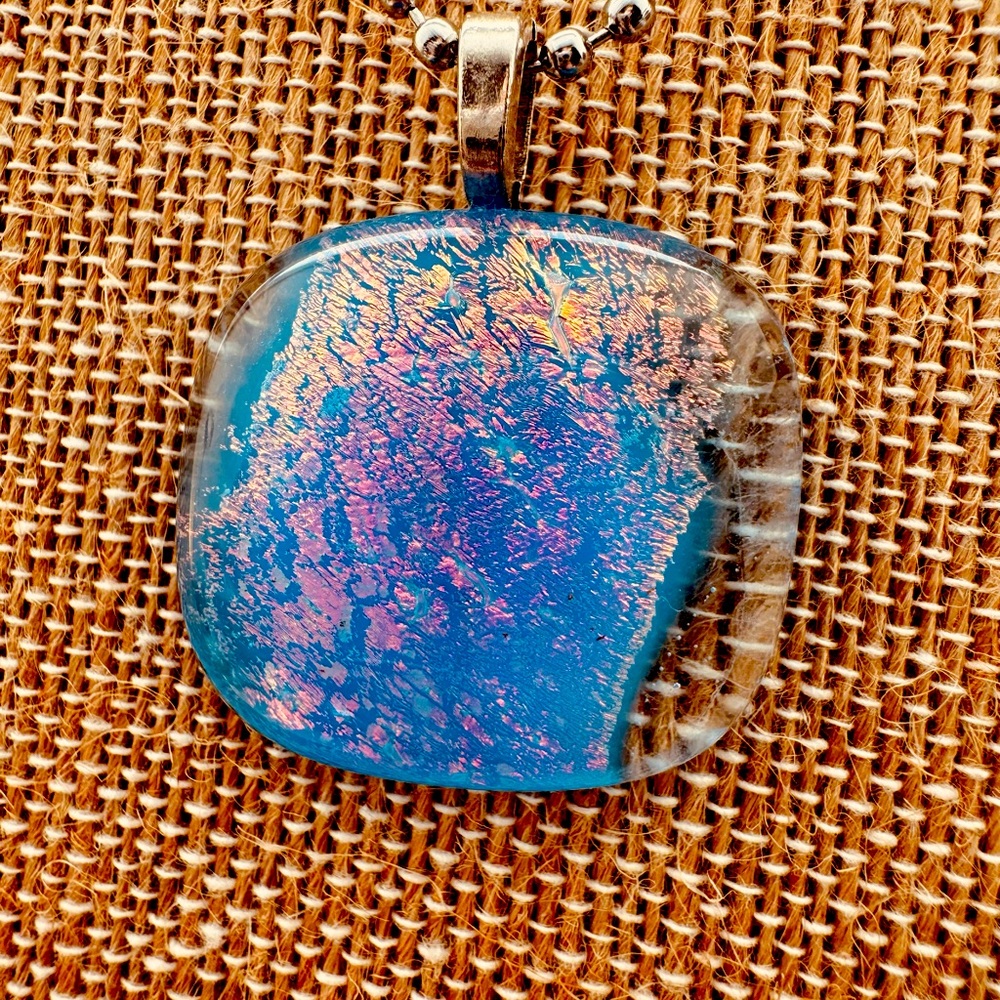 Handmade Fused Glass Pendant
